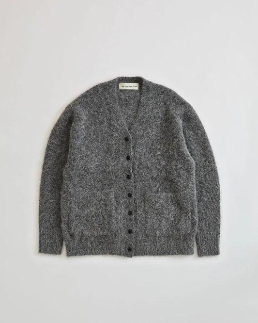 ALPACA SHAGGY KNIT CARDIGAN