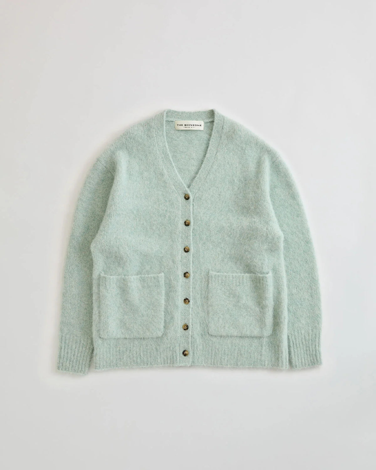 ALPACA SHAGGY KNIT CARDIGAN