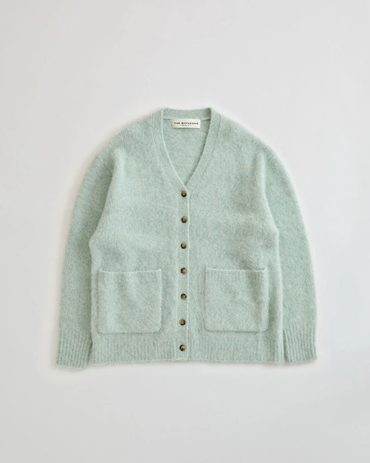 ALPACA SHAGGY KNIT CARDIGAN