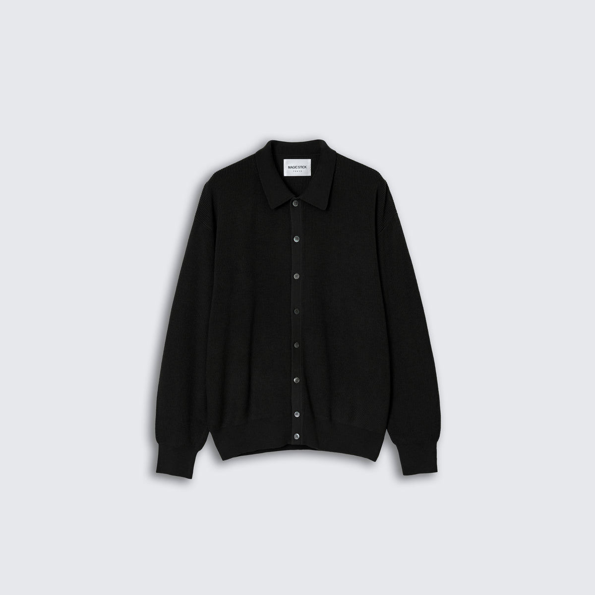 COLLARED KNIT MAFIA SHIRT