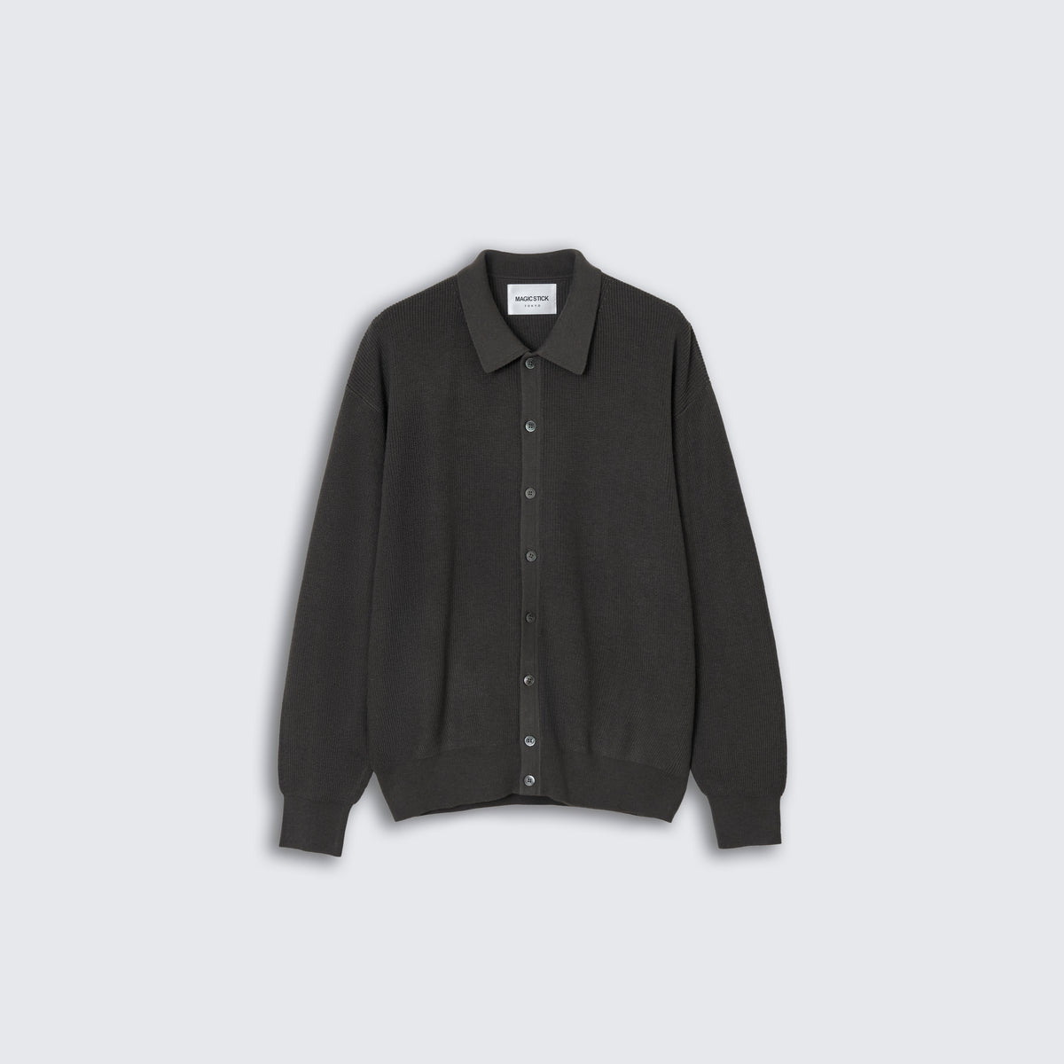 COLLARED KNIT MAFIA SHIRT