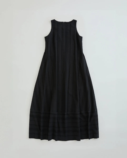 LINEN STRIPED DRESS