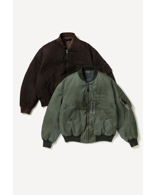 Vintage Silk Light B-15C Flight Jacket