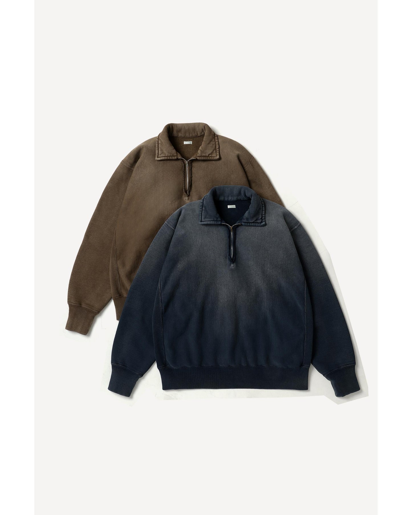 Vintage Half Zip Sweat Shirt