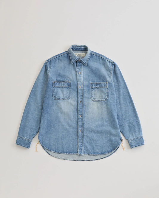VINTAGE FADED DENIM SHIRT
