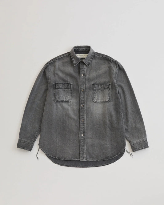 VINTAGE FADED DENIM SHIRT