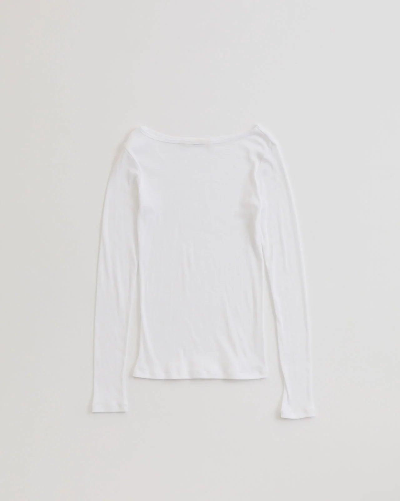 SHEER RIB LONG SLEEVE TEE