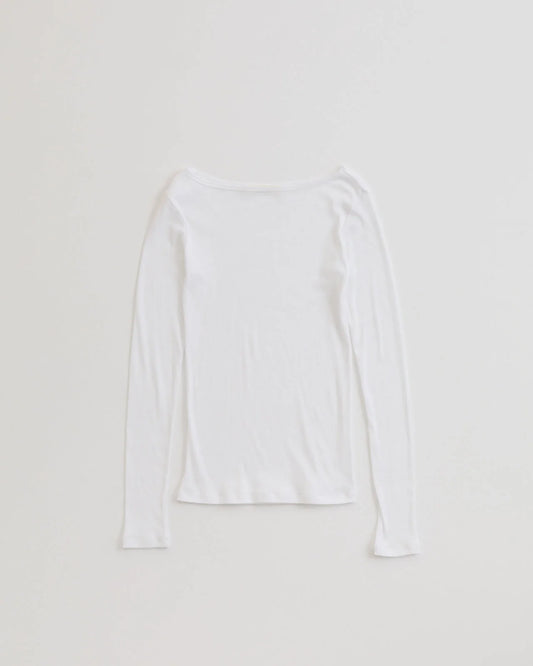 SHEER RIB LONG SLEEVE TEE