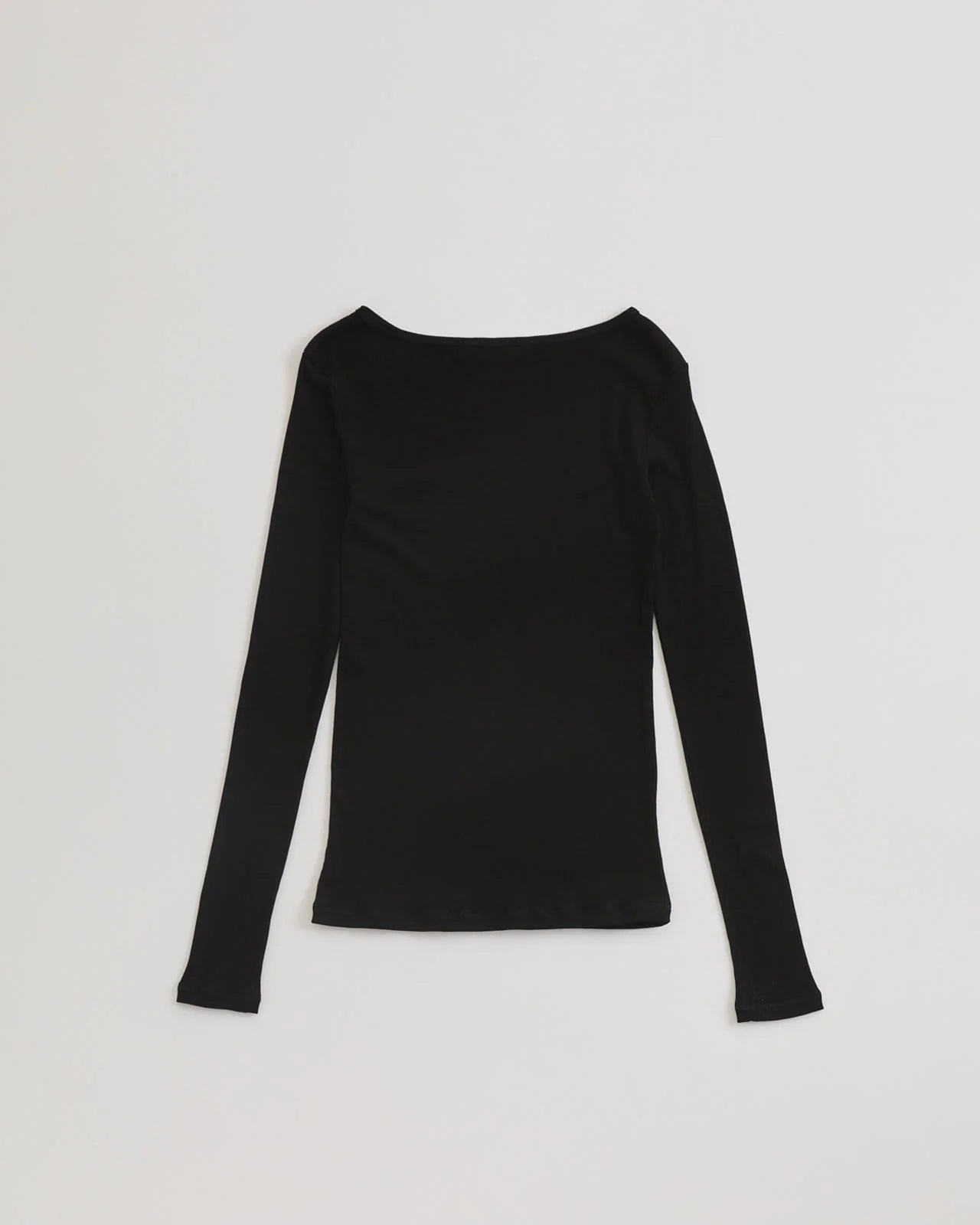 SHEER RIB LONG SLEEVE TEE