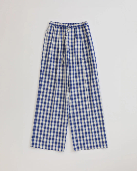 GINGHAM CHECK PANTS