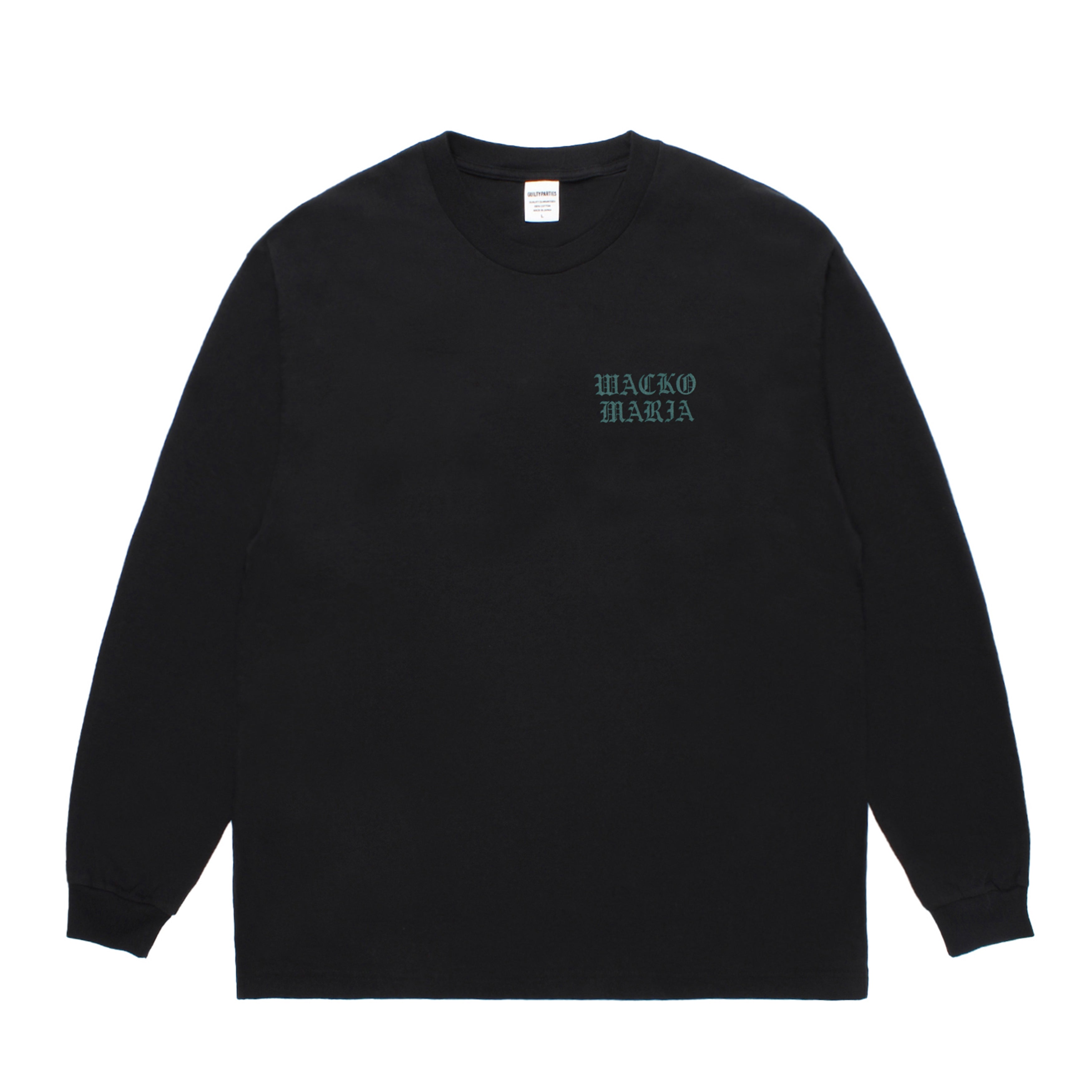 WASHED HEAVY WEIGHT CREW NECK LONG SLEEVE T-SHIRT ( TYPE-2