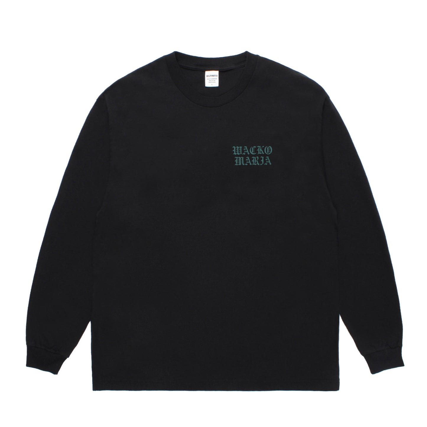 WASHED HEAVY WEIGHT CREW NECK LONG SLEEVE T-SHIRT ( TYPE-2 )