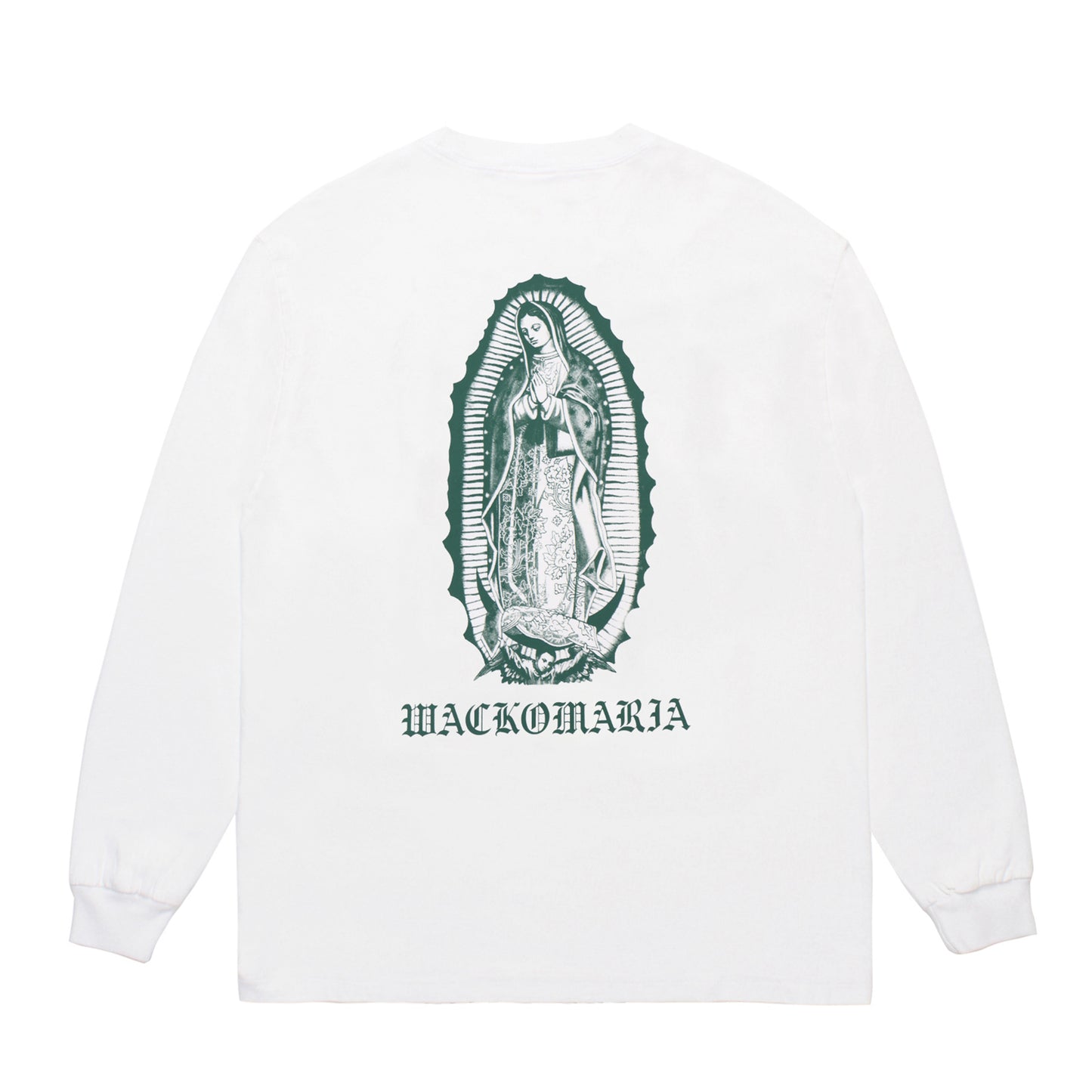 WASHED HEAVY WEIGHT CREW NECK LONG SLEEVE T-SHIRT ( TYPE-2 )