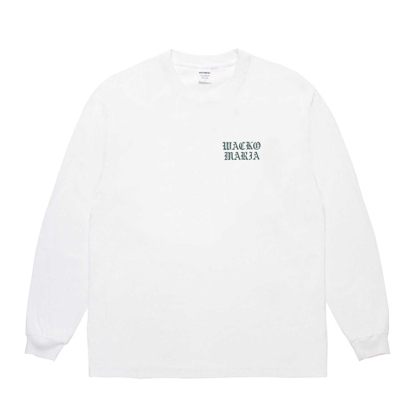 WASHED HEAVY WEIGHT CREW NECK LONG SLEEVE T-SHIRT ( TYPE-2 )
