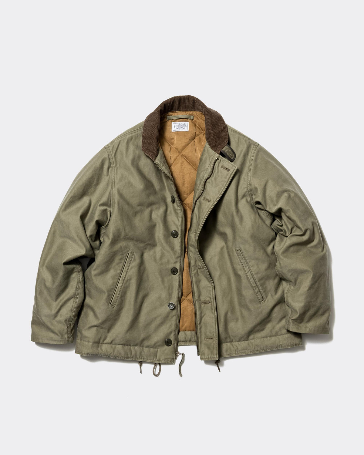 Unlikely N-1 Quilt Jacket  OLIVE