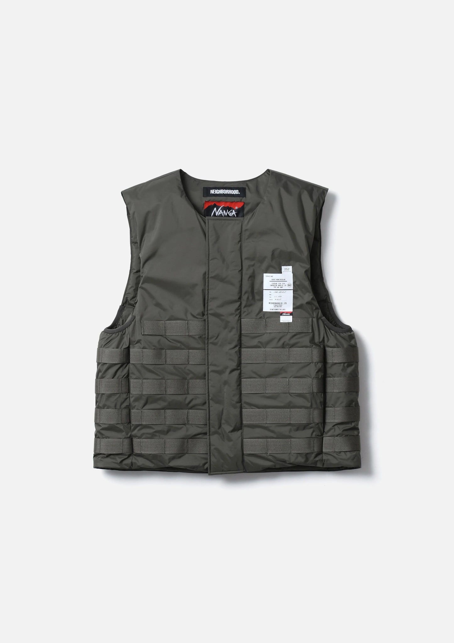 NH × NANGA . TACTICAL DOWN VEST