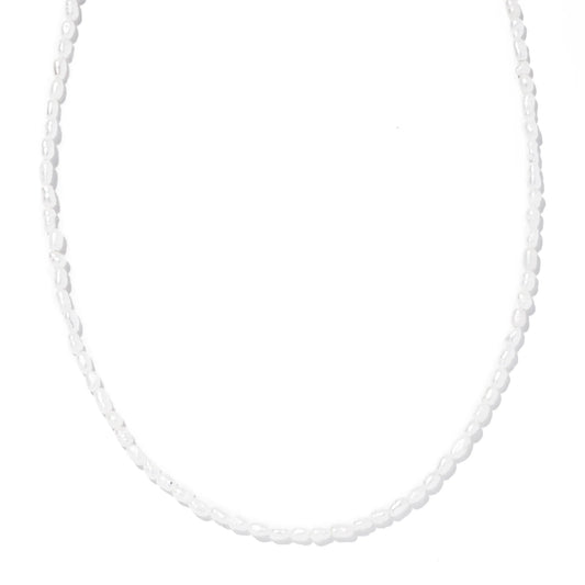 blanc pearl choker