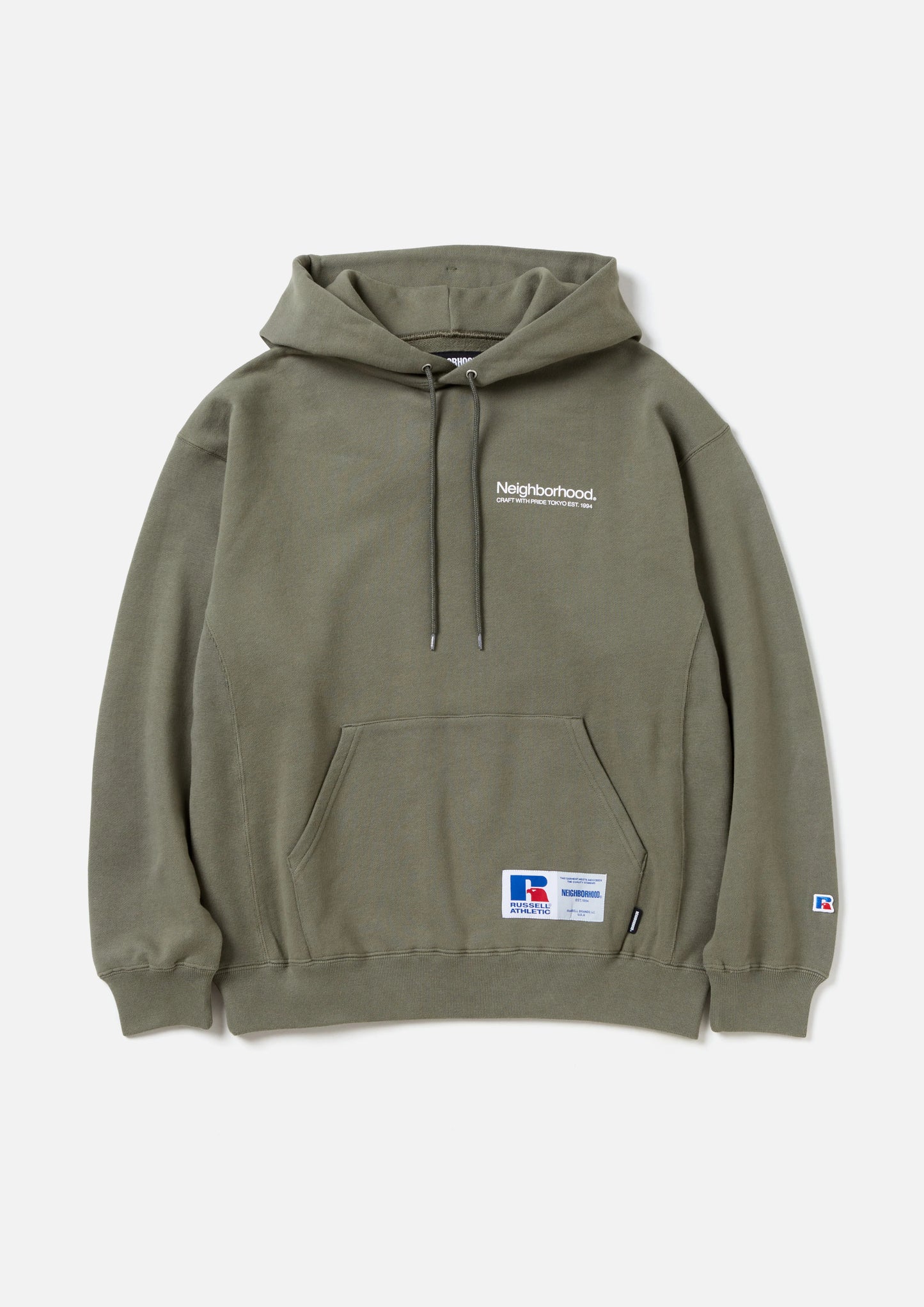 NH × RUSSELL ATHLETIC. SWEAT HOODIE LS