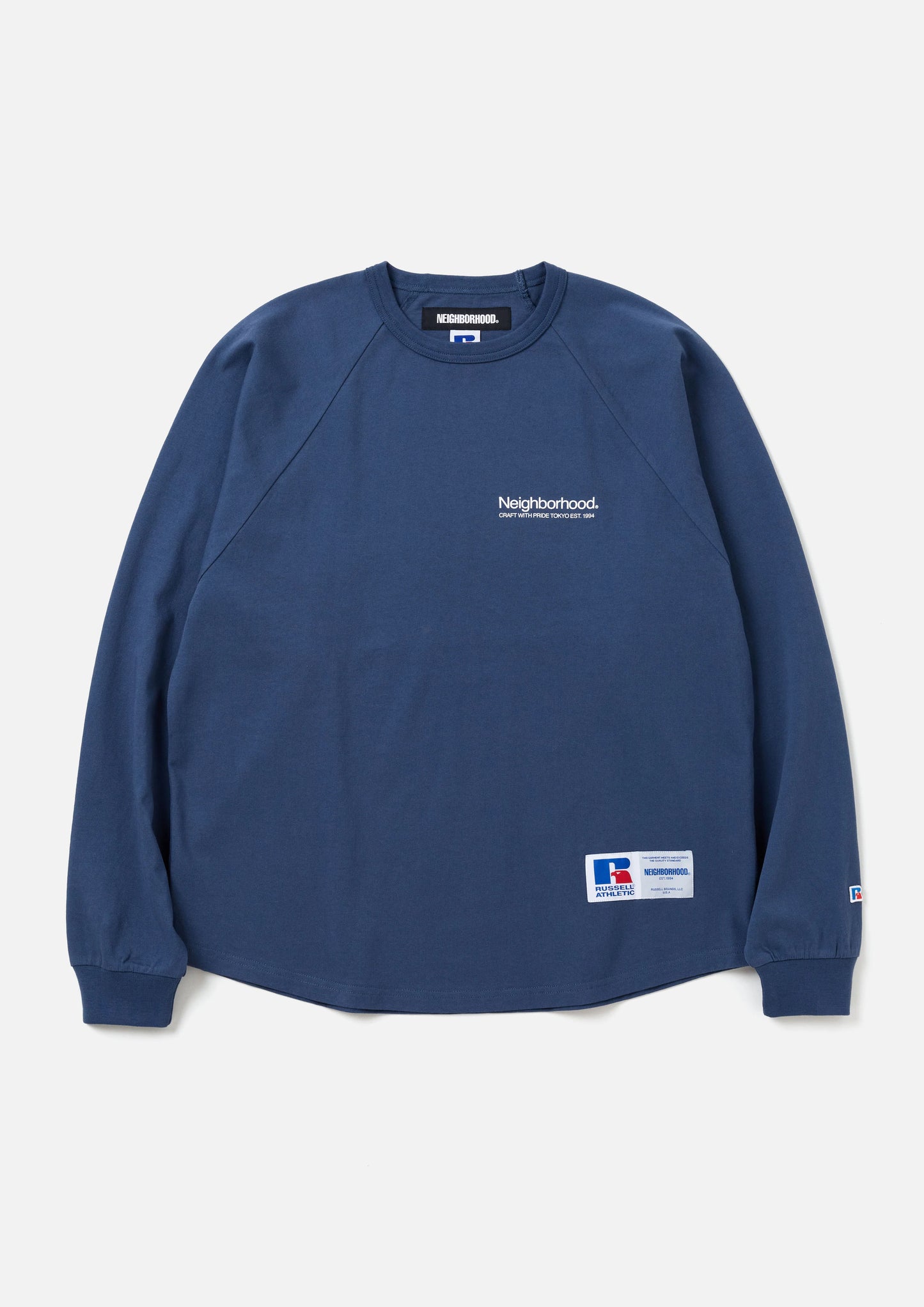 NH × RUSSELL ATHLETIC. CREWNECK LS