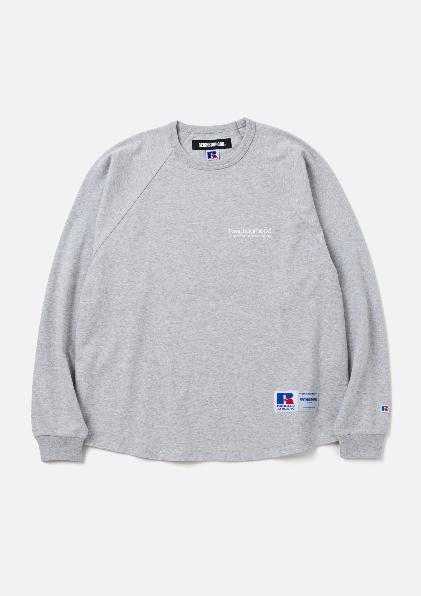 NH × RUSSELL ATHLETIC. CREWNECK LS