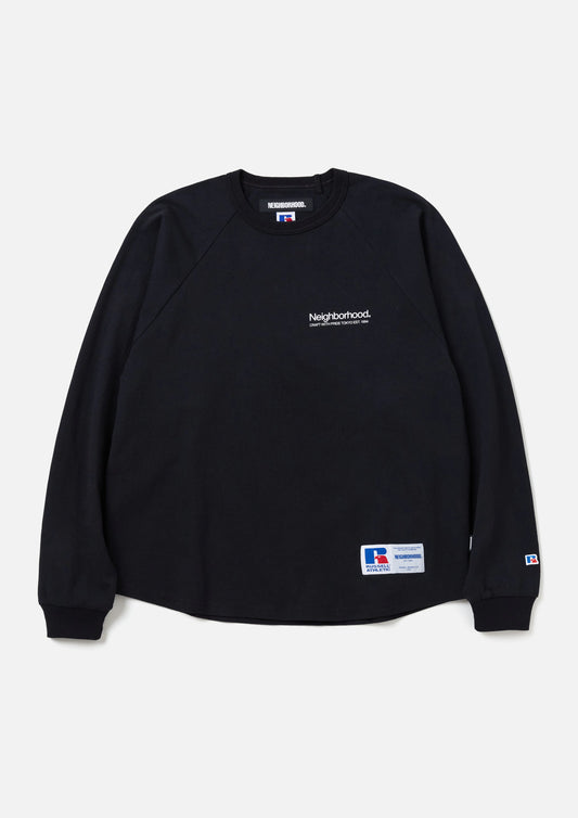 NH × RUSSELL ATHLETIC. CREWNECK LS