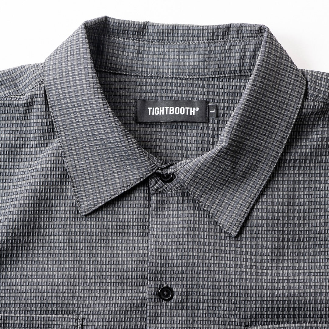 SEERSUCKER ROLL UP SHIRT