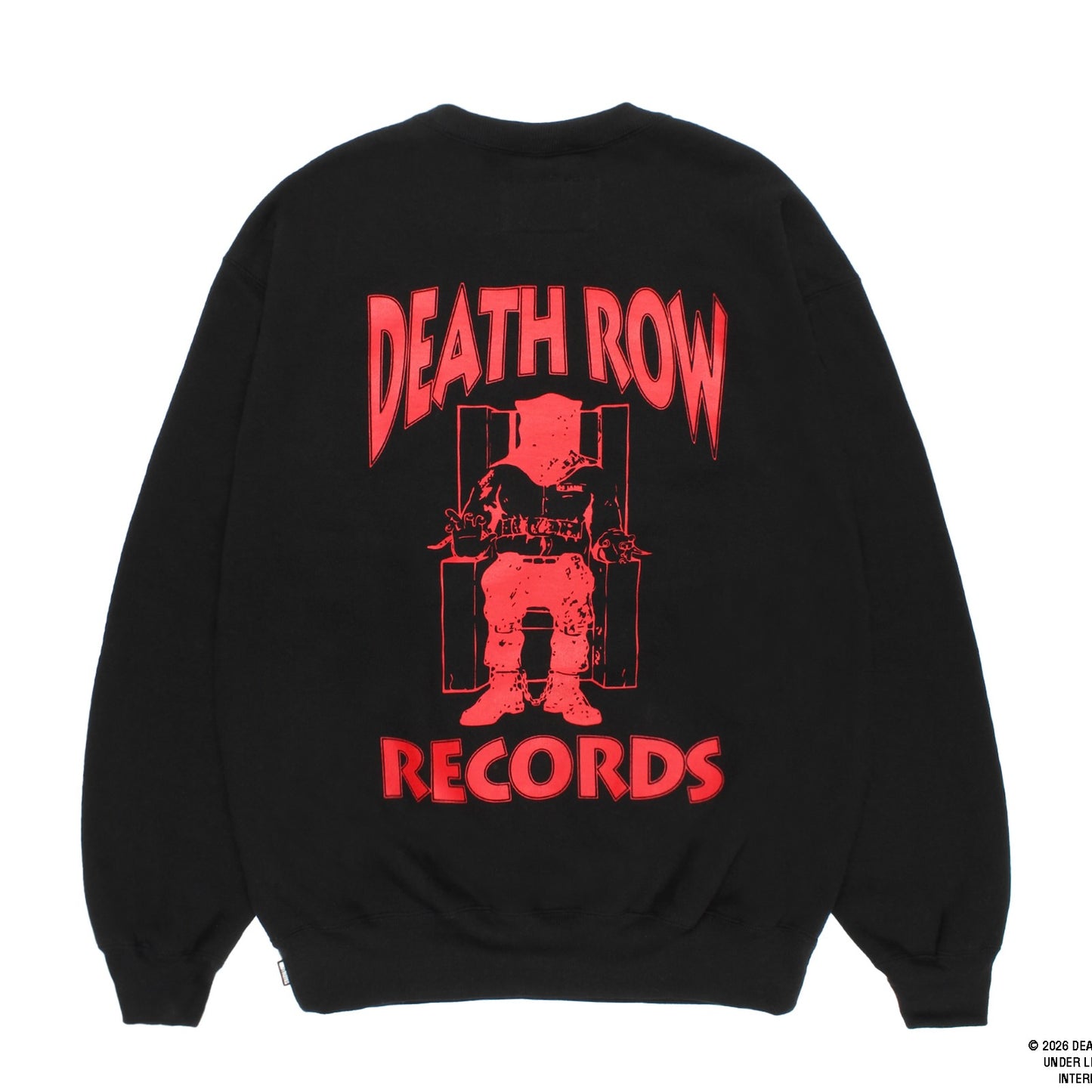 DEATH ROW RECORDS / HEAVY WEIGHT CREW NECK SWEAT SHIRT