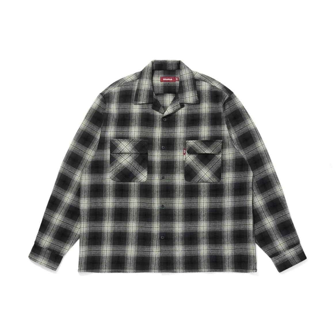 Ombre Check L/S Shirt (25aw)
