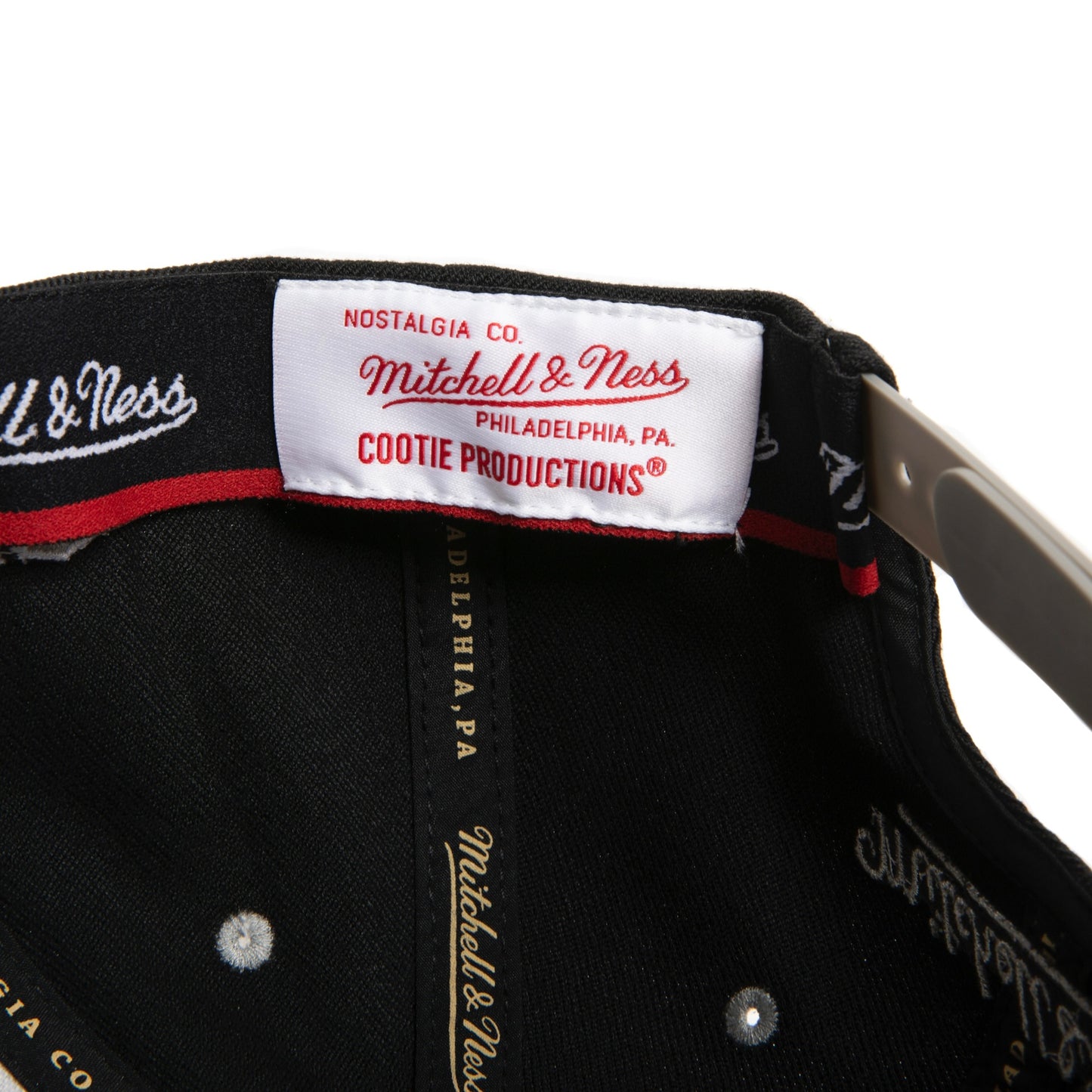 MITCHELL & NESS / 6 PANEL STRETCH SNAPBACK CAP
