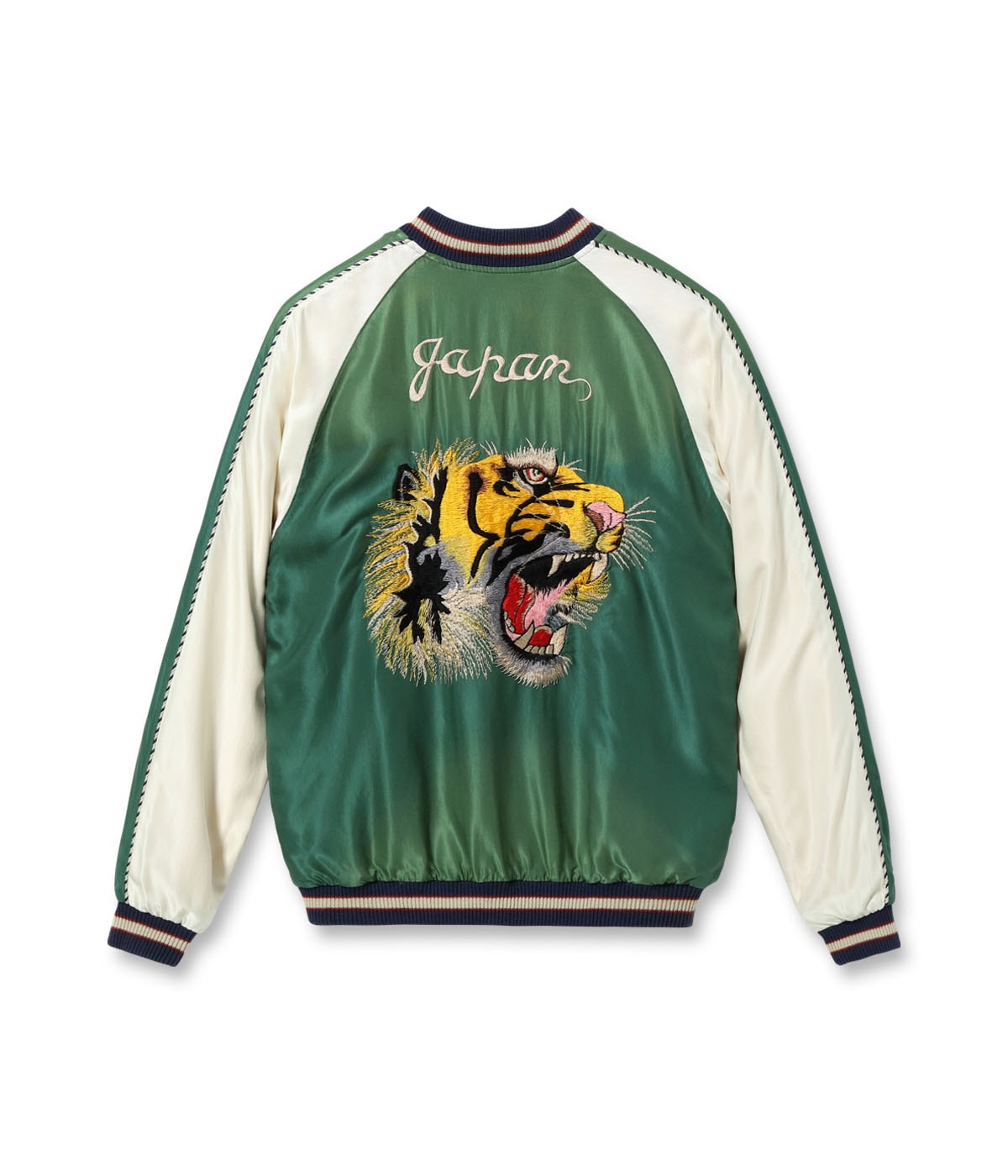 Early 1950s Style Acetate Souvenir Jacket “TIGER HEAD” × “JAPAN MAP” (AGING MODEL) TT15710-145