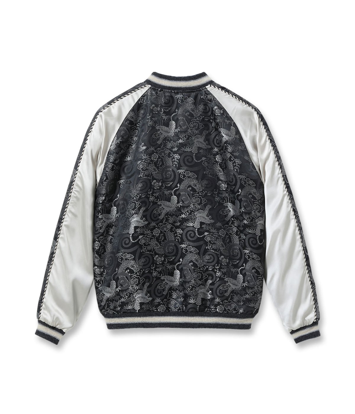 Early 1950s Style Rayon Brocade × Acetate Souvenir Jacket TOYO ENTERPRISE 60th Anniversary Special Edition “TIGER & DRAGON” (BROCADE) × “EAGLE” TT15717-119
