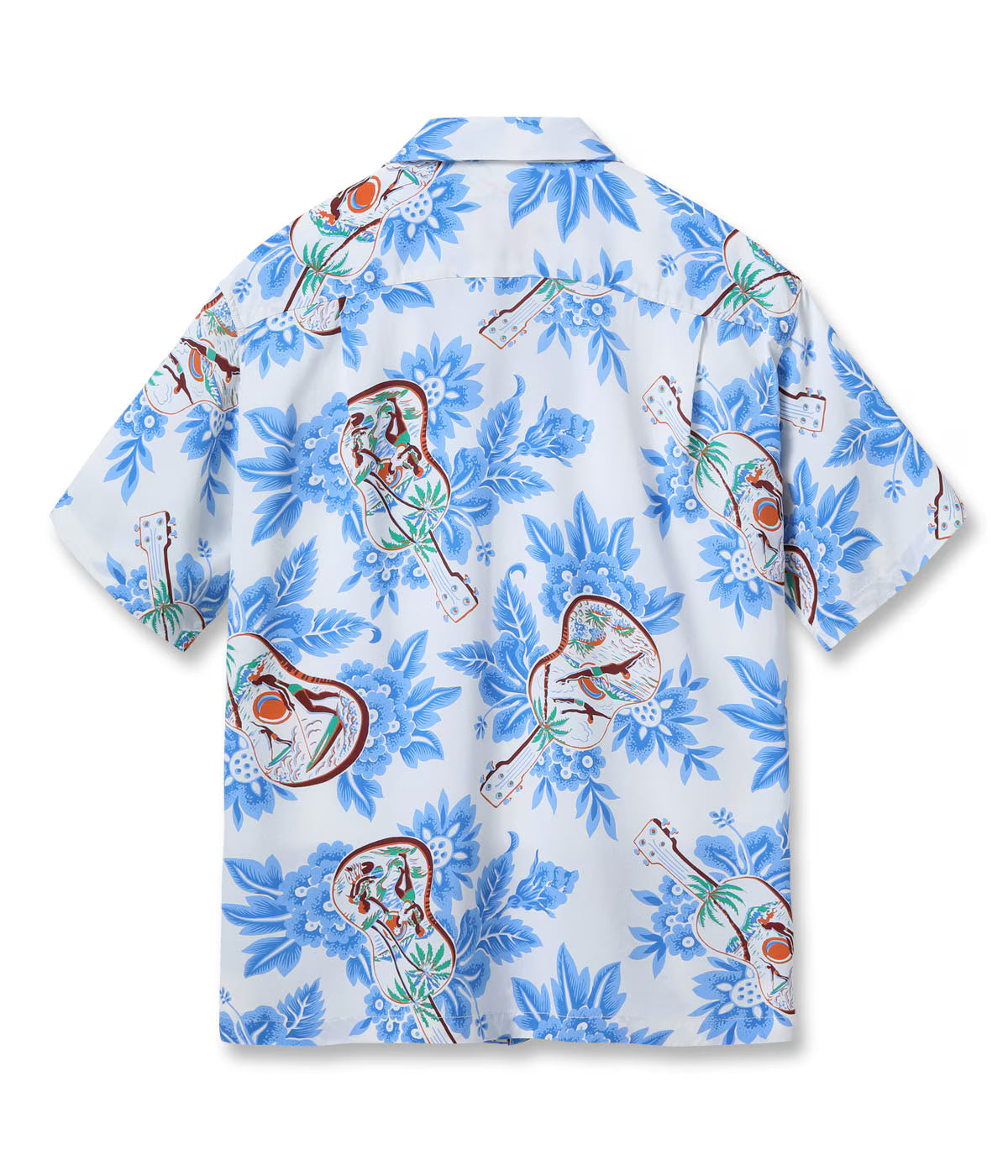 RAYON HAWAIIAN SHIRT “UKULELE MELODY”SS39613