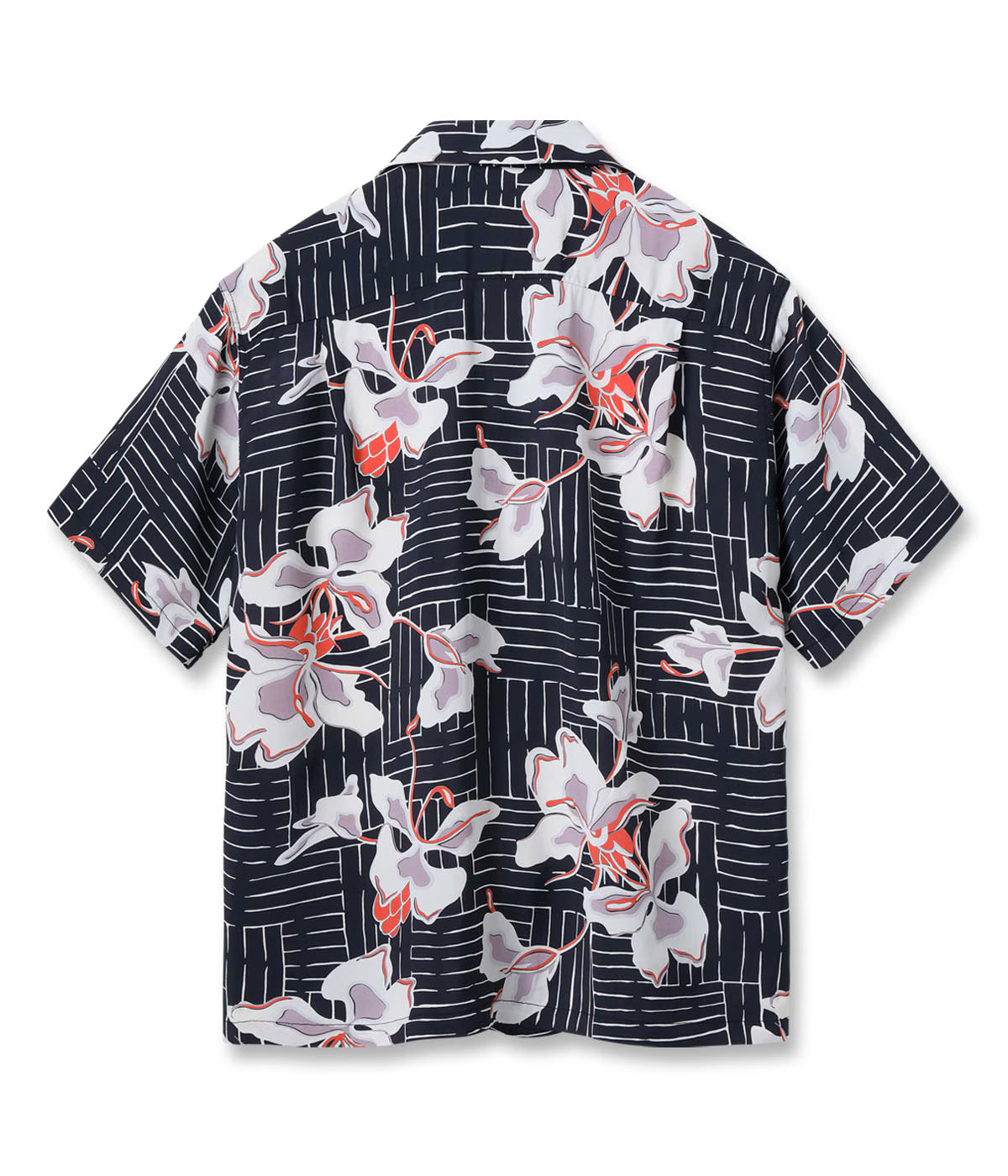 RAYON HAWAIIAN SHIRT “WHITE GINGER”SS39615