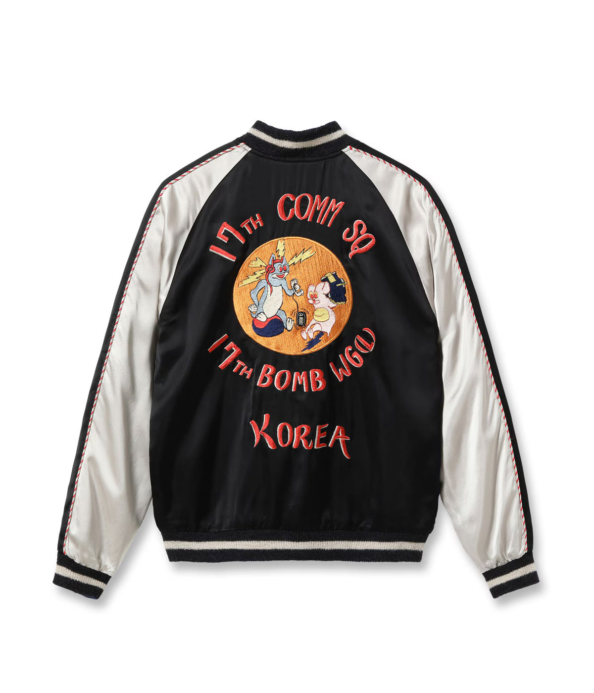 Early 1950s Style Acetate Souvenir Jacket “KOSHO & CO.” × “BUZZ RICKSON’S” Special Edition “17TH COMM SQ & 17TH BOMB WG(L)” BR16009-119