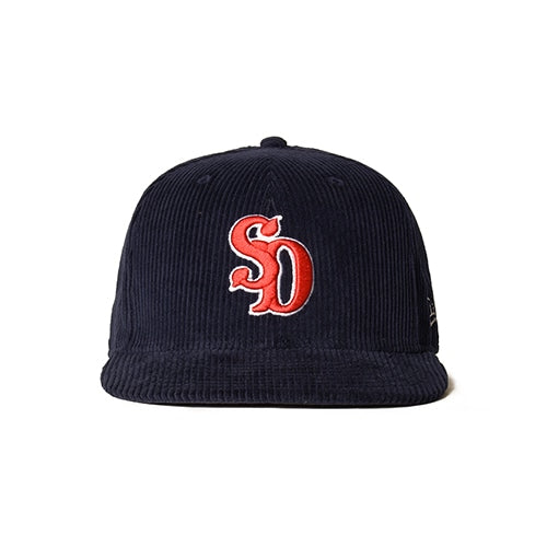 NEW ERA × SD 59Fifty Corduroy Logo Cap