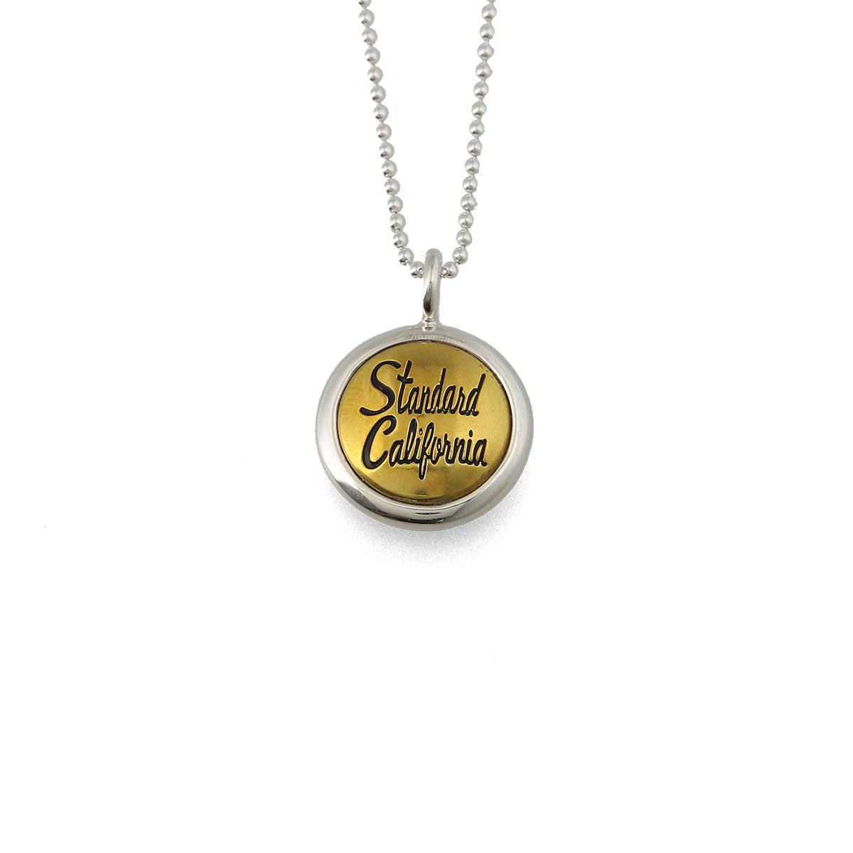 Button Works / SD 925 Silver Button Necklace