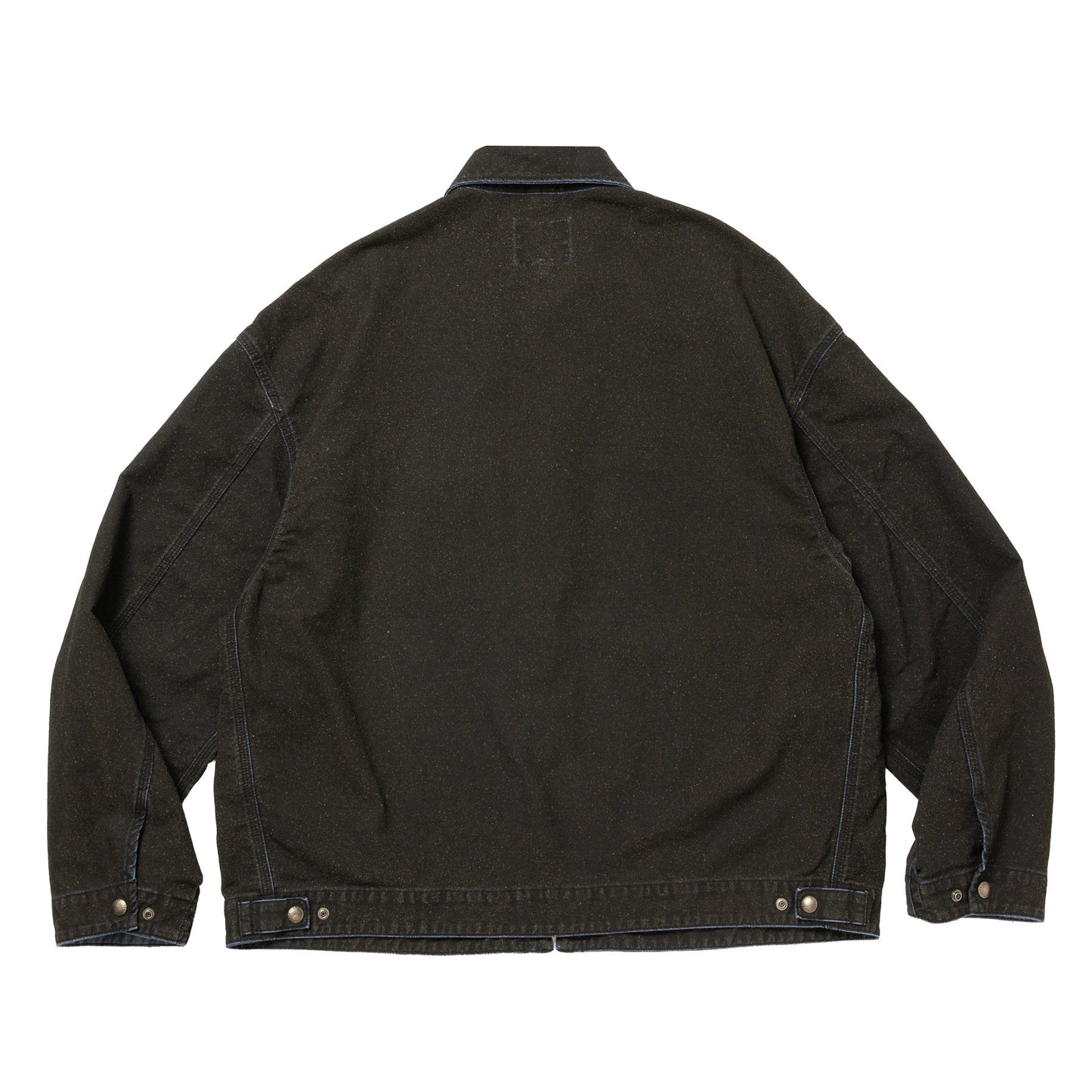 Grainy Denim Work Jacket