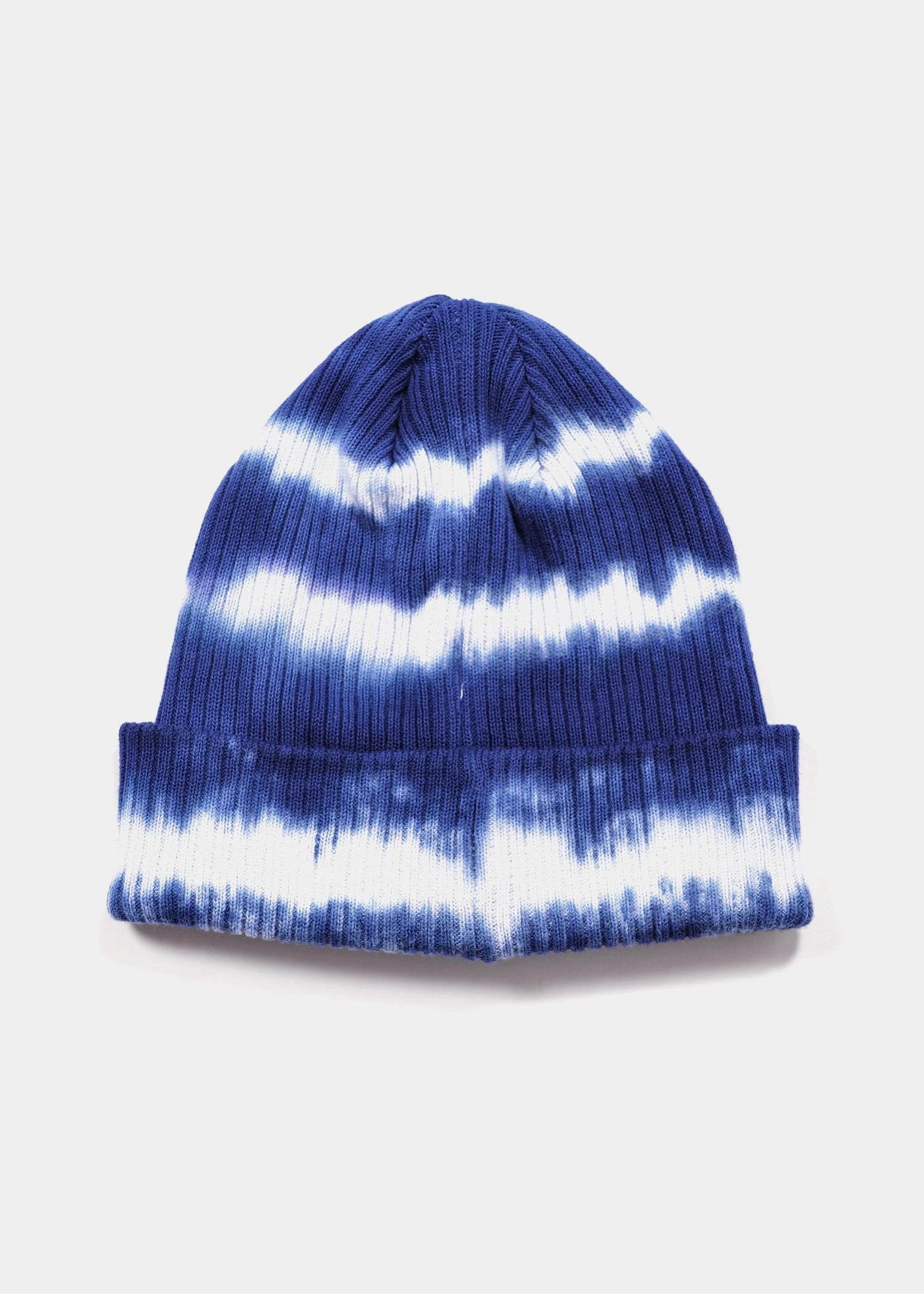Border Tie Dye Knit Cap