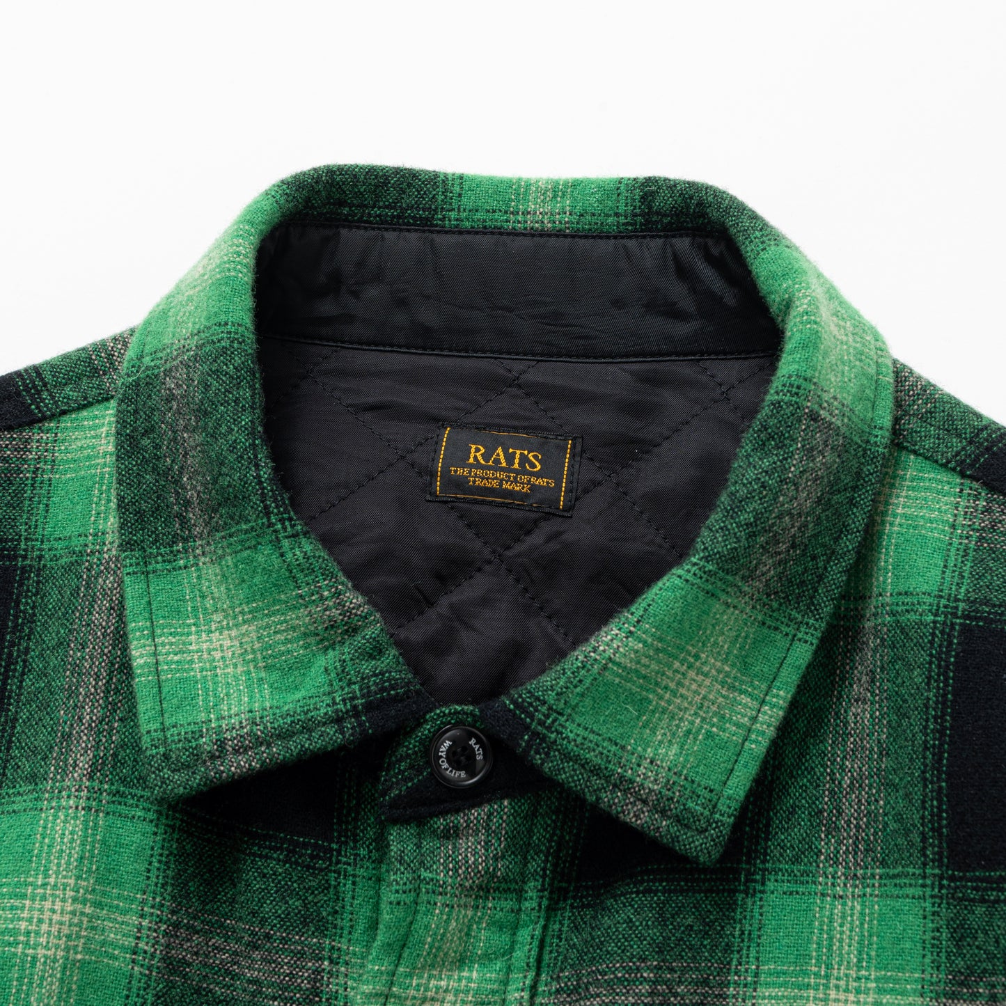 WOOL CHECK SHIRT JKT