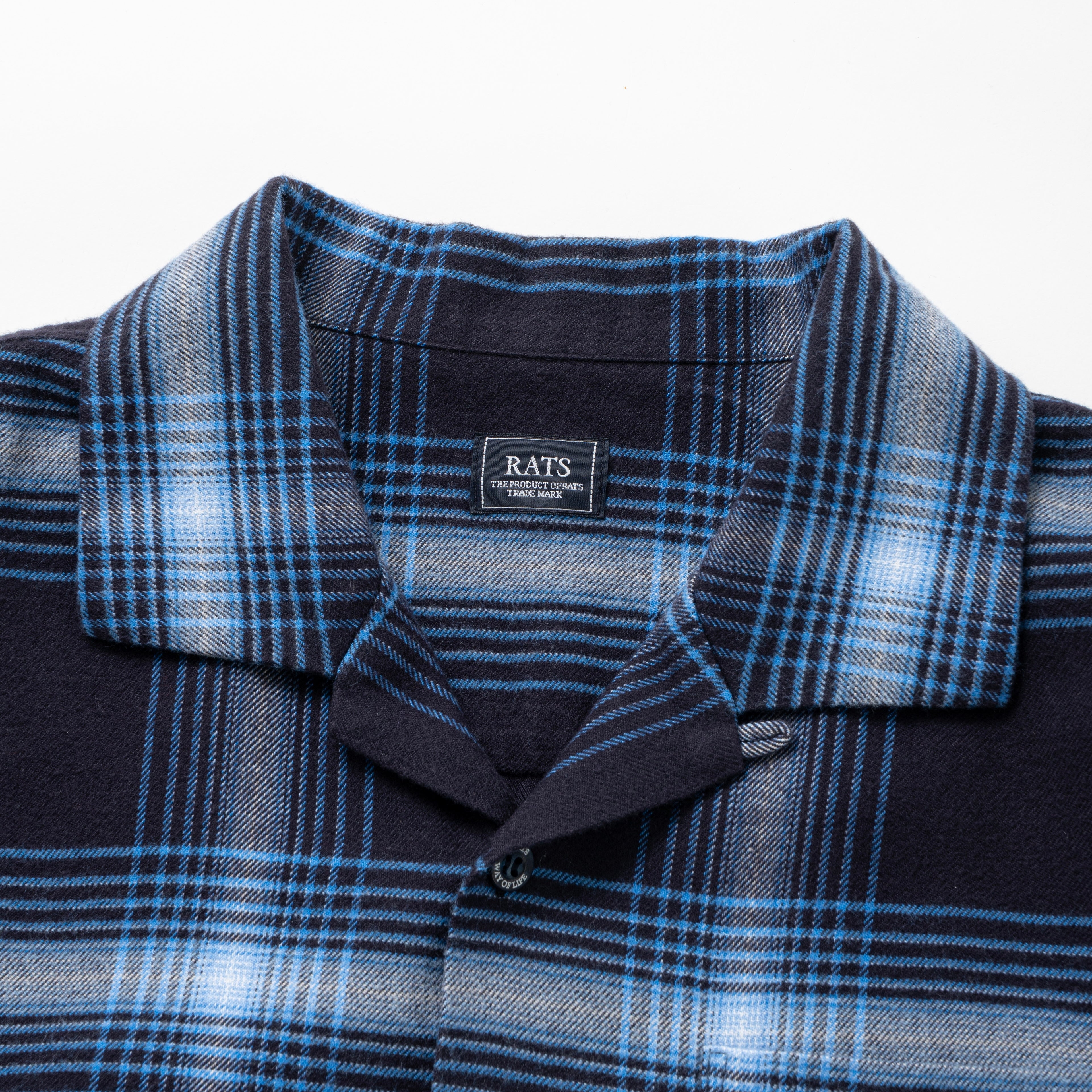 RATS COTTON RAYON CHECK SHIRT キムタク COTTON RAYON CHECK SHIRT – TIME AFTER TIME