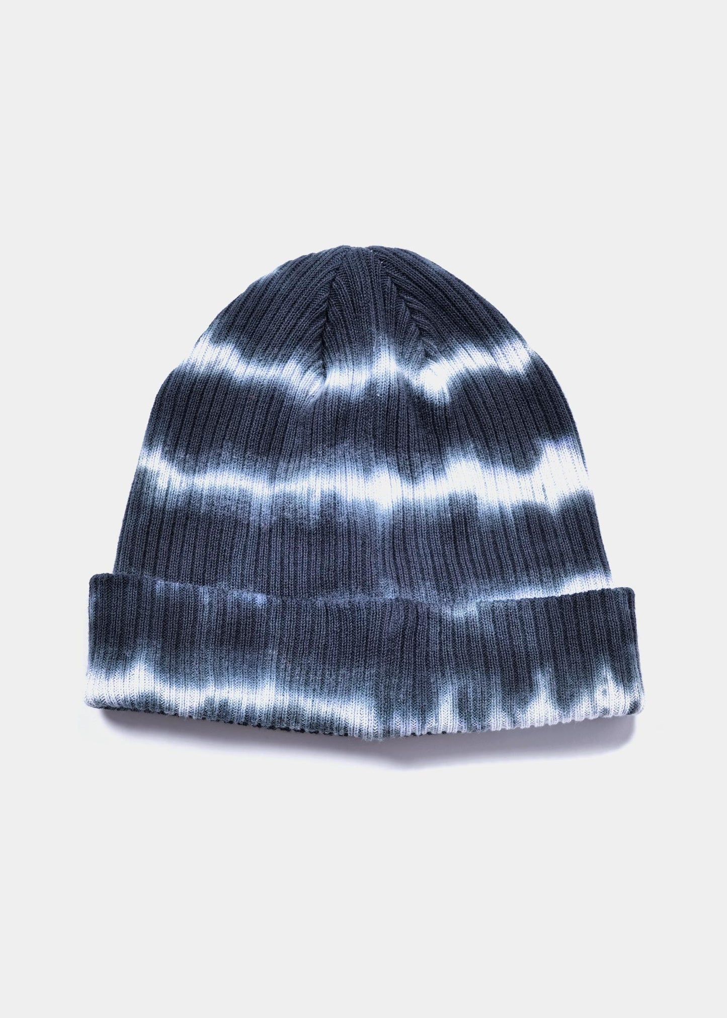 Border Tie Dye Knit Cap