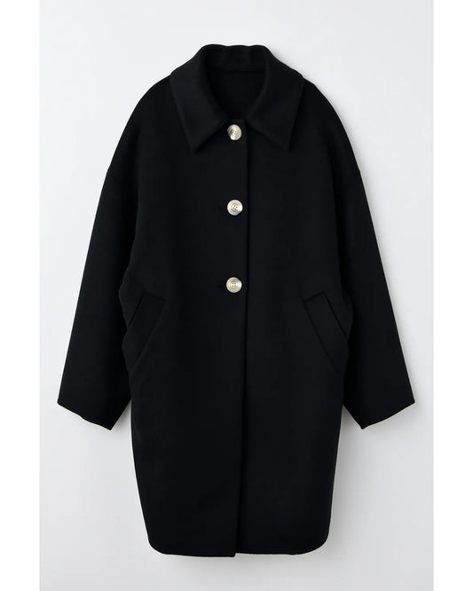 Beaver W/F Nape ステンカラーコート