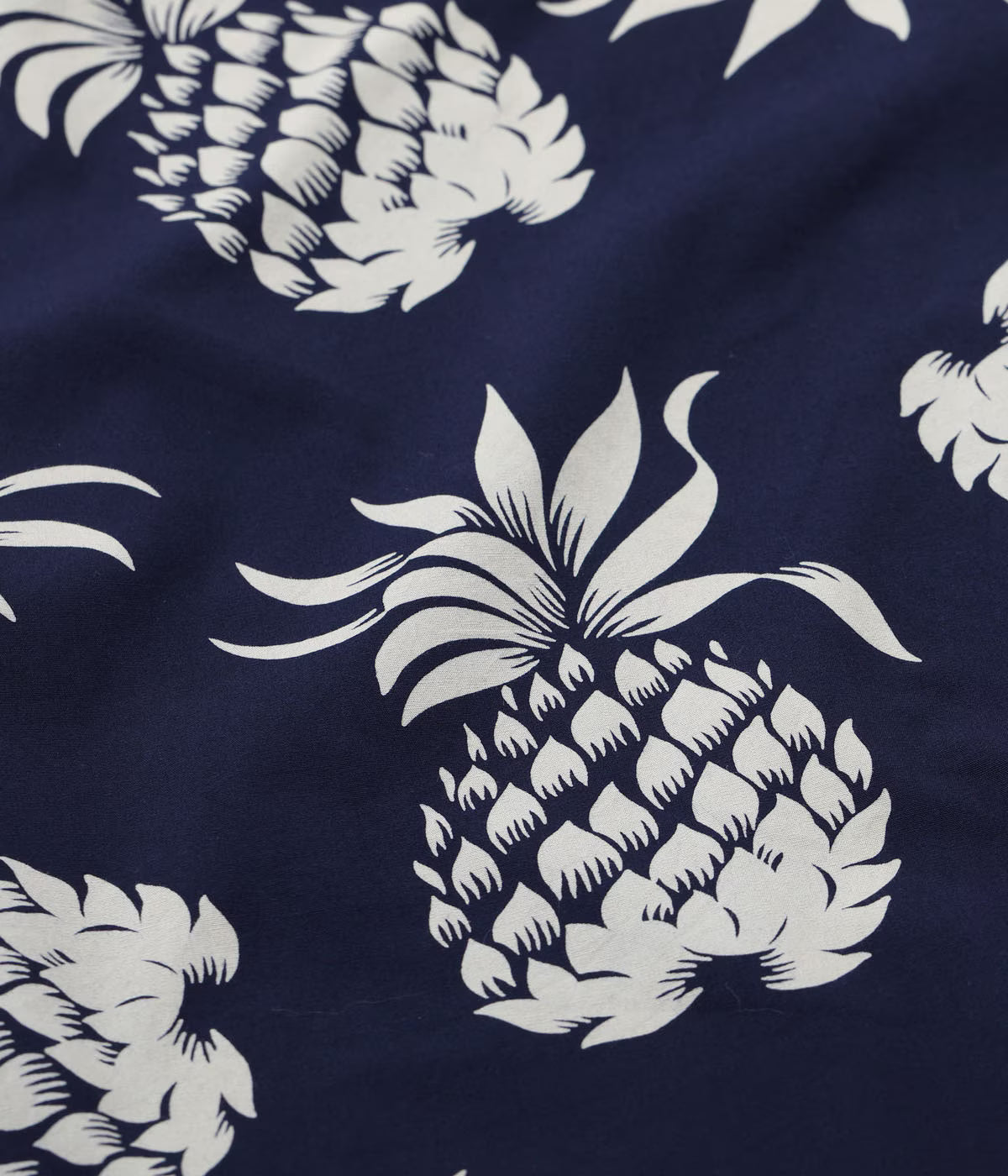 DUKE KAHANAMOKU COTTON HAWAIIAN SHIRT “DUKE'S PINEAPPLE” DK37811