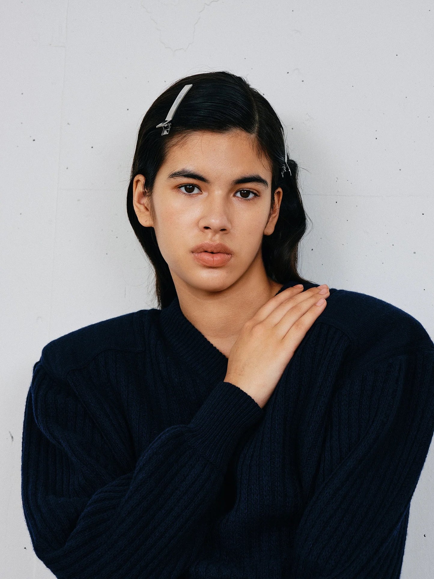 New Logo Hair Clips - 4 Piece Set