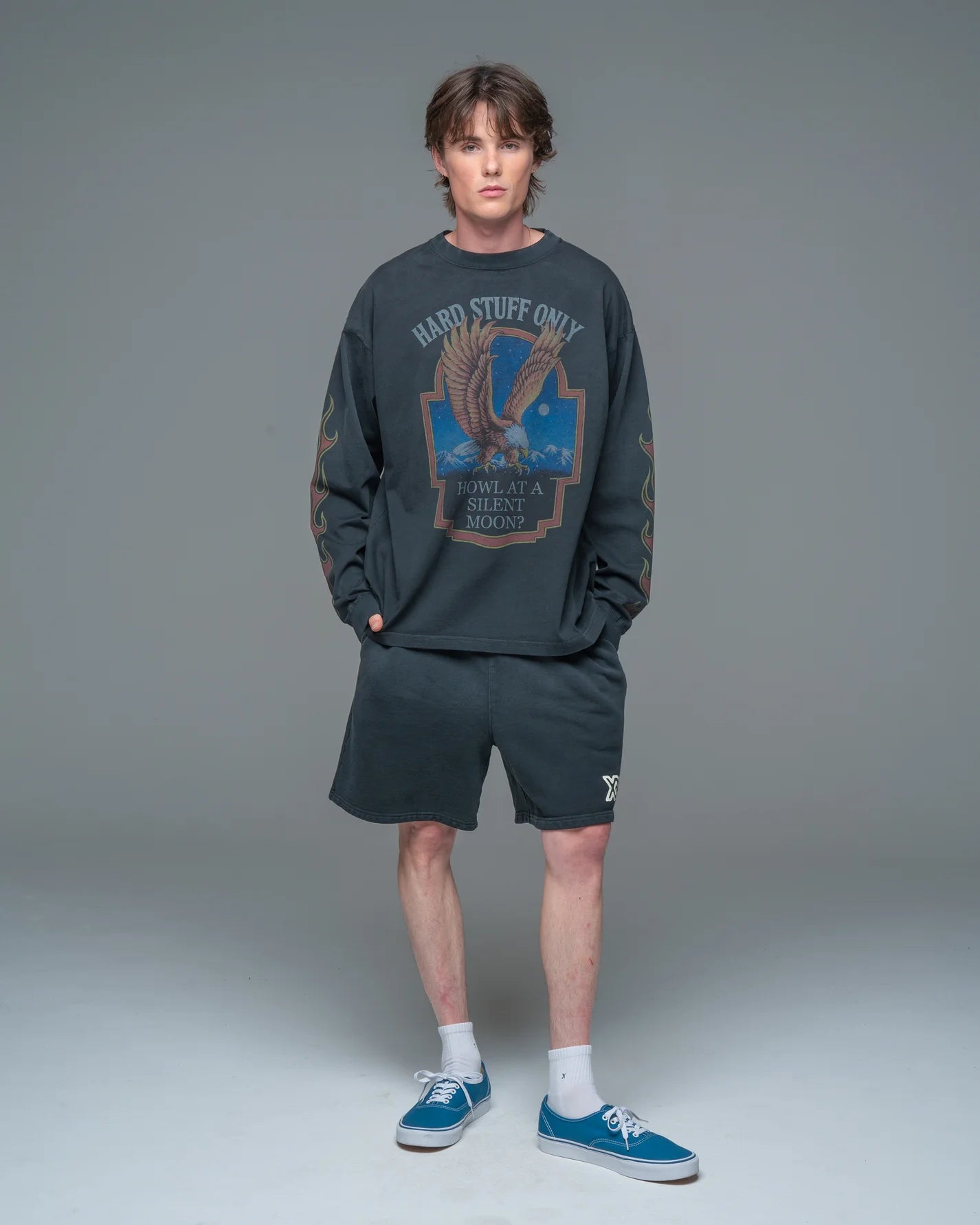 Silent Moon Long Sleeve Tee
