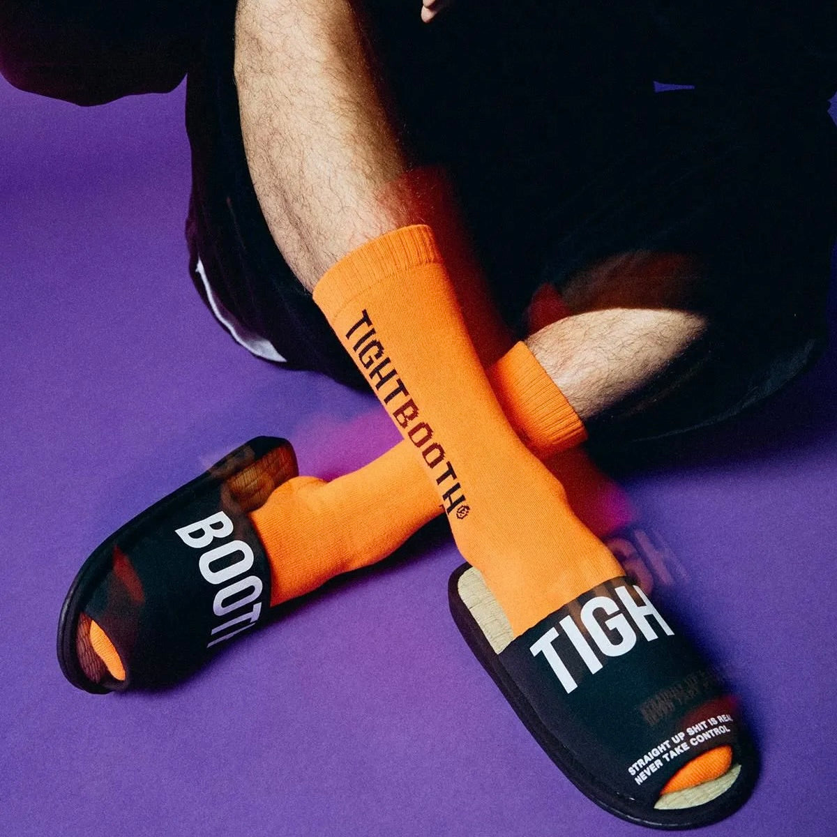 BIG LABEL ROOM SANDAL