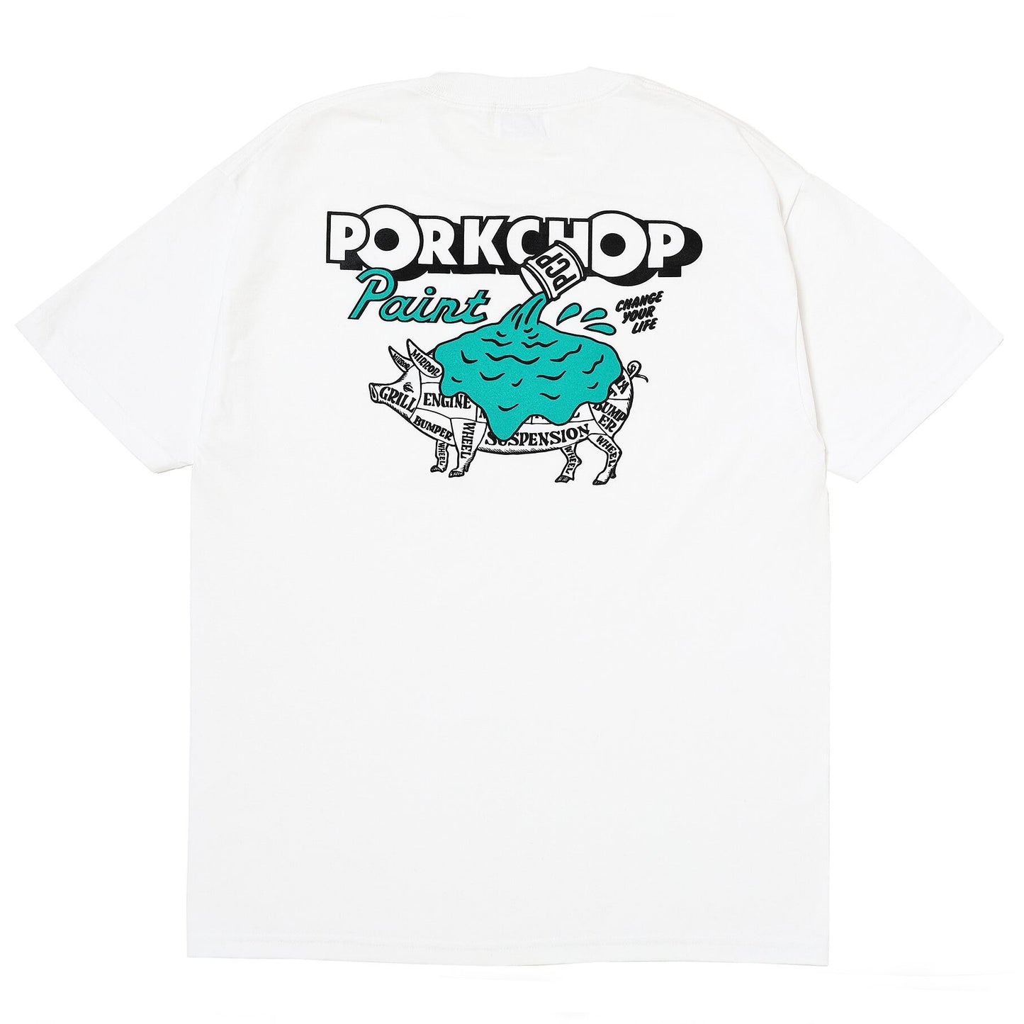 PCP PORK TEE WHITE