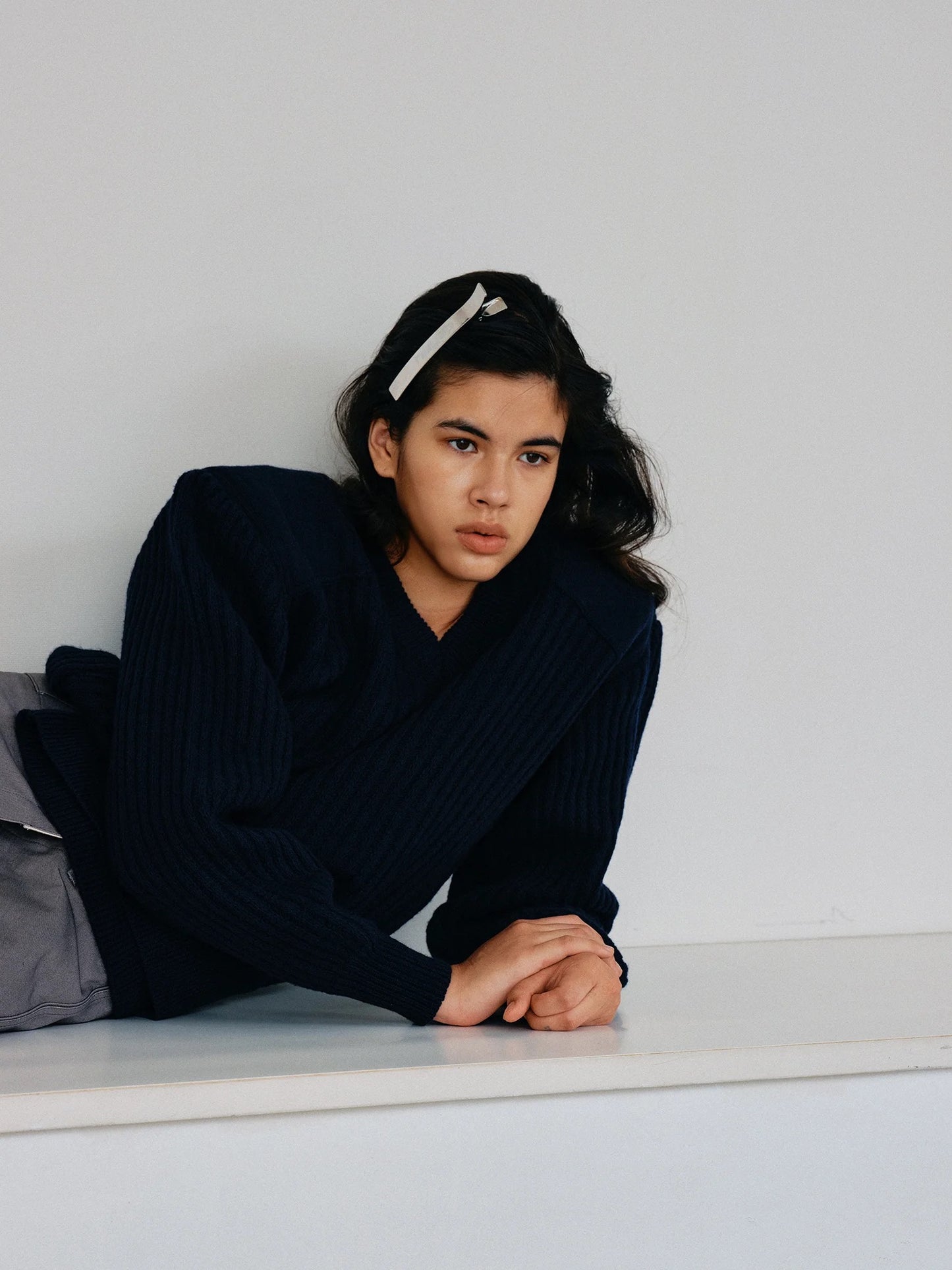 New Logo Hair Clip - Large