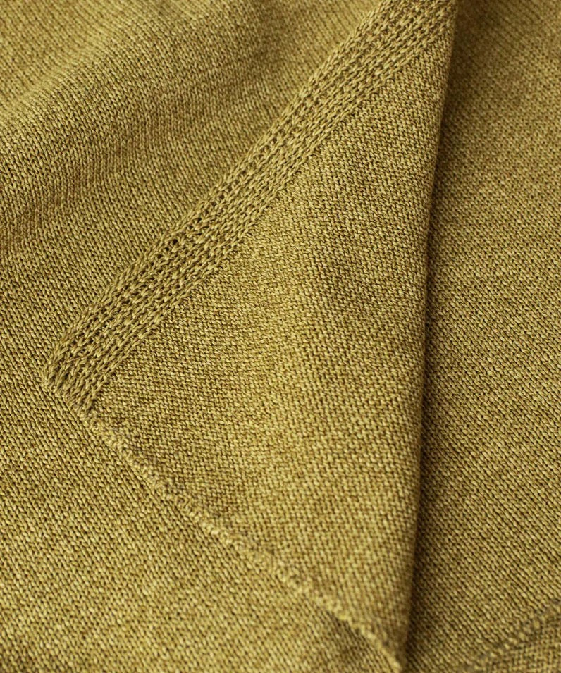 paper knit wrap skirt