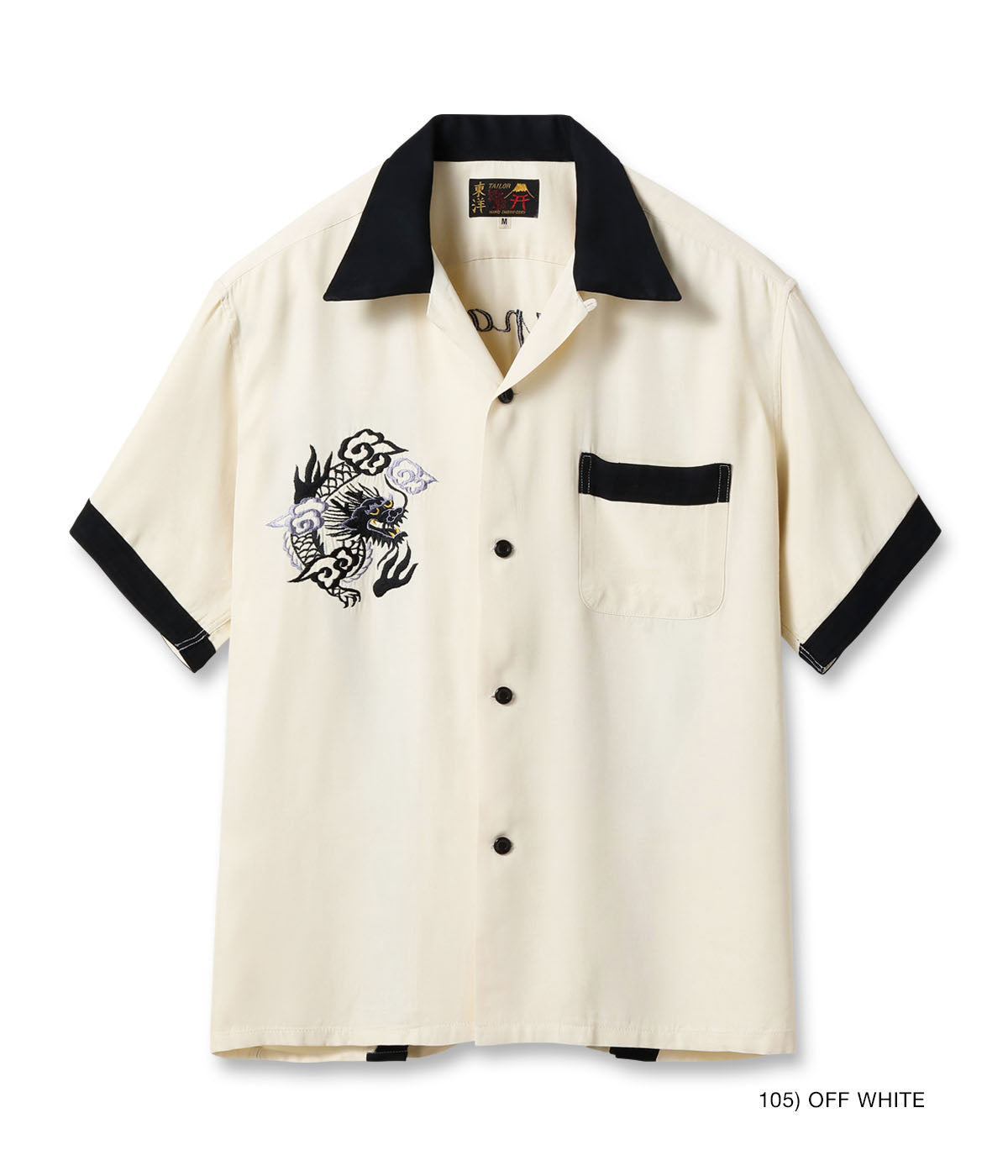 SUKA BOWLING SHIRT “DRAGON & JAPAN MAP”TT39303